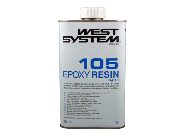 WEST SYSTEM Epoxy Resin 105 - 5 kg Del 1